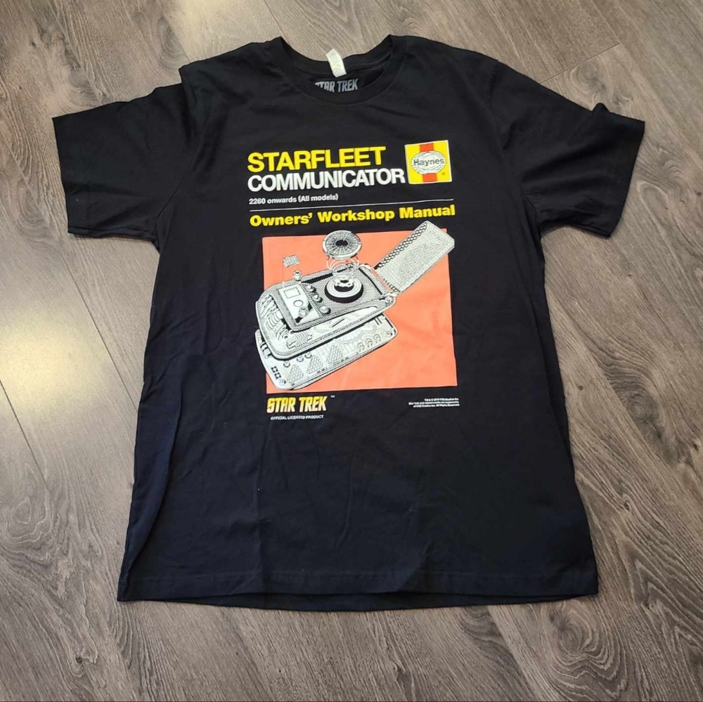 Star Trek Black Graphic T-Shirt